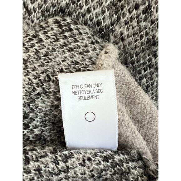 Wildfox Avani Leopard Oversized Cardigan SMALL Sweater Mohair Animal Print EUC - Picture 6 of 8